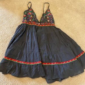 Grey Beach Cover Up / Dress